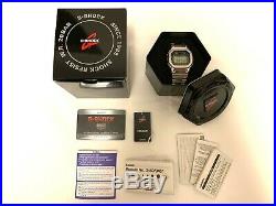 Casio G-SHOCK Origins Full Metal Digital Wristwatch Silver GMW-B5000D-1ER