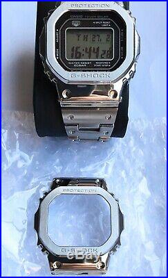 Casio G-Shock Full Metal Stainless Steel GMW-B5000-1 and BRAND NEW Bezel