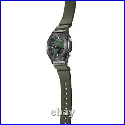Casio G-Shock Stainless Steel Green GM-2100B-3A CasiOak Limited Mens Watch