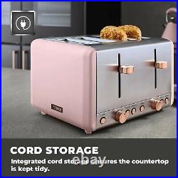 Cavaletto Kettle Toaster Bread Bin Canisters Mug Tree Towel Pole Pink/Rose Gold