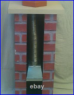 Chimney flue liner stainless steel gather to use with Solid Fuel fires easy fit