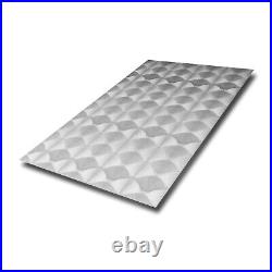 Circle Polished Stainless Steel Metal Sheet Catering Splashback 0.9mm Thick