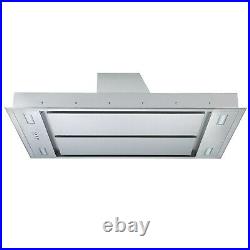 Cookology CEI1100SS 110cm Stainless Steel Ceiling Island Cooker Hood & Remote