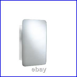 Croydex Croydex Medway Sliding Door Stainless Steel Cabinet, Metal, White, 11