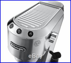 DELONGHI Dedica EC685M Coffee Machine Silver Currys