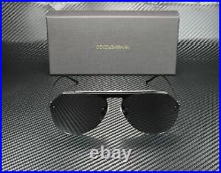 DOLCE & GABBANA DG2213 110687 Matte Black Grey 34 mm Men's Sunglasses