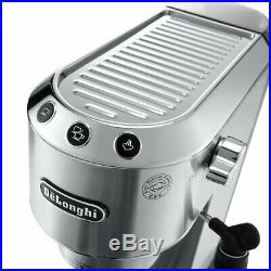 DeLonghi Dedica EC685. M Traditional Pump Espresso Coffee Machine (Silver) B+