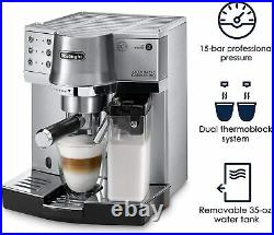 DeLonghi EC860 Automatic Espresso / Cappuccino Machine Silver New