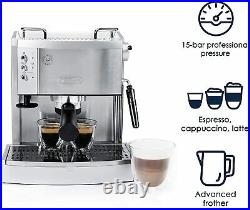 DeLonghi Ec702 15 Bar Pump Driven Espresso Latte & Cappuccino Maker REFURBISHED