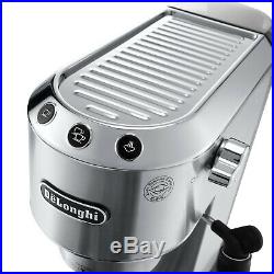 De'Longhi Dedica EC685. M Pump Espresso Machine in Silver. Refurbished