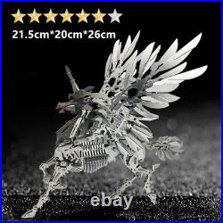 Dragon Puzzle 3D Metal Stainless Steel Model Mechanical Assembly DIY Toys Gifts