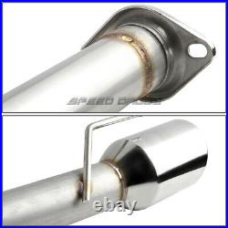 Dual 4 Oval Muffler Tip Catback Exhaust System For 96-04 Ford Mustang Gt V8