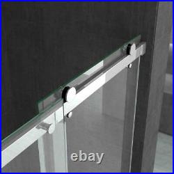 Durovin Shower Enclosure Frameless Sliding Glass Door Panel NANO Clear 8mm