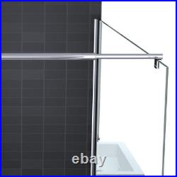 Durovin Wet Room Shower Screen Walk in Enclosure Frameless NANO Glass & Tray 8mm