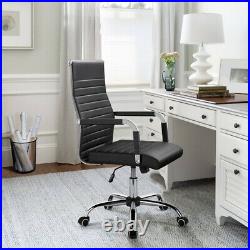 Executive Office Chair 360° Swivel High Back Office Chair PU Computer Desk Chair