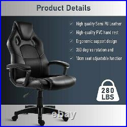 Executive Racing Gaming Chair Leather Swivel Child Chair Computer Office Chairs