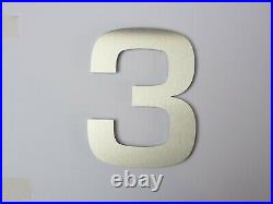 Extra Large Oversize 30/35/40cm Contemporary Stainless Steel House Number