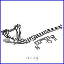 Fit 90-95 4Runner/Pickup 2Wd 22R-E Stainless Long-Tube Header Exhaust Manifold
