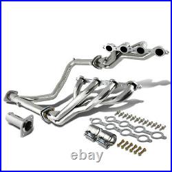 Fit Chevy/Gmc Gmt900 4.8/5.3/6.0 Stainless Steel Long Tube Header Exhaust+Y-Pipe