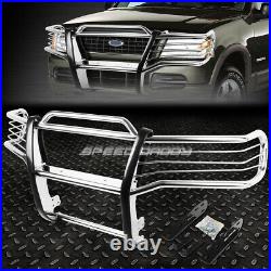 For 01-05 Explorer Sport Trac V6 Chrome Stainless Steel Front Bumper Grill Guard