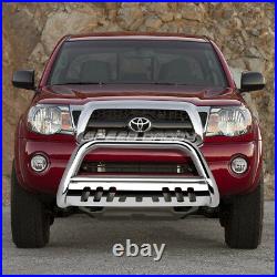 For 05-15 Toyota Tacoma Truck 2wd/4wd Chrome Bull Bar Push Bumper Grille Guard