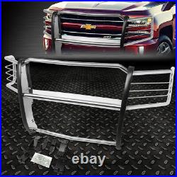 For 14-18 Chevy Silverado 1500 Stainless Steel Front Bumper Grille Brush Guard
