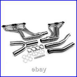 For 82-92 Camaro Sbc At Stainless Long-tube Performance Header+y-pipe Exhaust