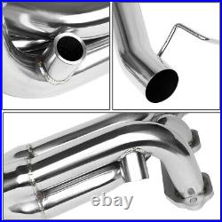 For 88-97 Ford F250/f350 7.5l V8 4-1 MID Length Exhaust Header Manifold+y-pipe