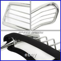 For 99-07 F250-f550 Sd Superduty Chrome Stainless Steel Front Bumper Grill Guard