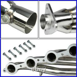 For Gmc/chevy Gmt800 V8 Engine Truck/suv Stainless Manifold Header+y-pipe+gasket