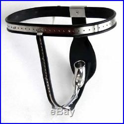 Full Male Chastity Belt / Device Stainless Steel with drainage pipe 65-110cms