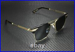 GUCCI GG0287S 001 Rectangular Square Black Grey 52 mm Men's Sunglasses