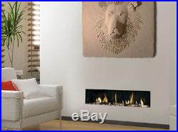 Gas Fire Royale 1000 Scenic Wall Hung Remote Control Wall Mounted Open Fronted