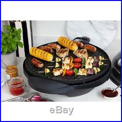 George Foreman BBQ Grill Electric Grill Non-Stick Barbecue Indoor/Outdoor Grill
