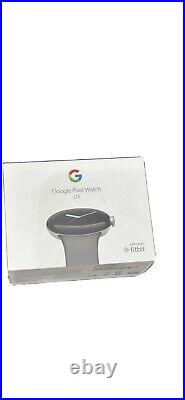 Google Pixel Watch LTE stainless steel Silver case/Charcoal Active Sealed