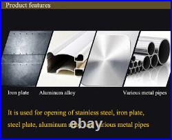 HSS Titanium Drill Bit Hole Saw Stainless Steel Metal Alloy Cutter 12 100 mm