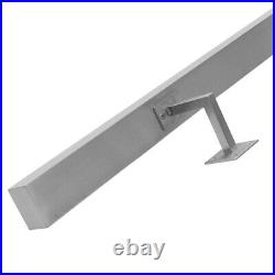 Handrail Stair Safety Stainless Steel Wall Mounted Railing Brushed Metal Bracket