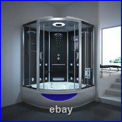 Home Deluxe Steam Shower Whirlpool Cubicle Prefabricated Sauna