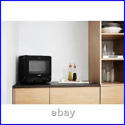 Hotpoint Xtraspace Curve 13L Solo Microwave Black MWH1311B