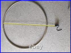 Hula hoops stainless steel 1.0 m outside diameter hoops, 3 mm thick walls