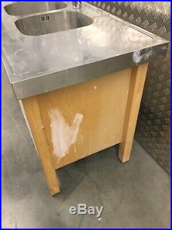 Ikea Varde Freestanding kitchen sink unit Stainless-steel Top Sutton