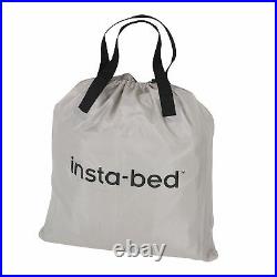 Insta-Bed Raised 19 Inch Queen Airbed Air Mattress with Built In neverFlat Pump