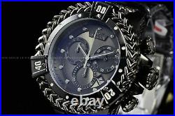 Invicta 53mm Reserve Bolt Hercules Swiss Titanium Tone Black Chronograph Watch