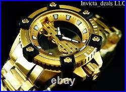 Invicta Men's 48mm ARSENAL GHOST BRIDGE Limited Ed Mechanical 18K GP SS Watch