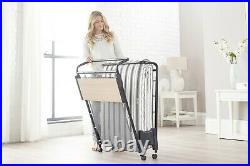 Jay Be Folding Guest Bed Single With Airflow Fibre Mattress J-Tex Revolution