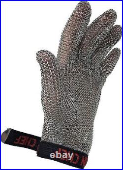 KLEEN CHEF BLKC-SSCRG-XL Stainless Steel Cut Resistant Heavy Duty Metal Glove