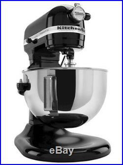 KitchenAid R-KG25H0XOB Pro HD 475-Watts All Metal 5-Quart Stand Mixer onyx Black