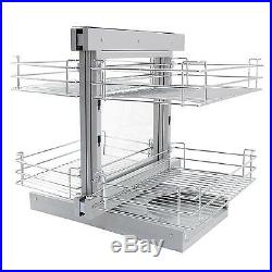 Kitchen Baskets Pull Out Slide Out Corner Wire Storage 800 900mm Right Hand