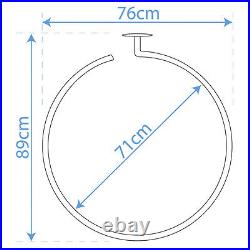 LOOP Stainless Steel Circular Shower Rail BA3250