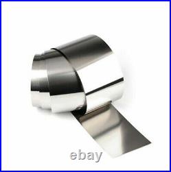Length 1M 304Stainless Steel Tape Sheet Metal Plate Strip Panel 0.05-0.5mm Thick
